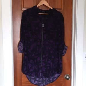 ROCK & REPUBLIC women's long sleeve blouse